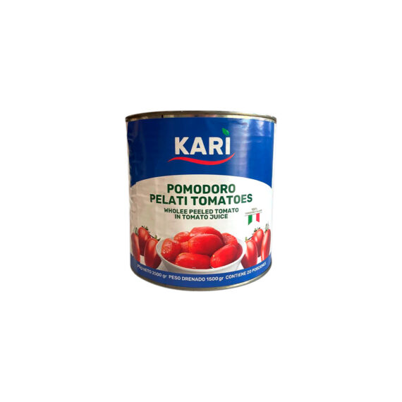 TOMATES PELADOS KARIx2500GR Cx6UND