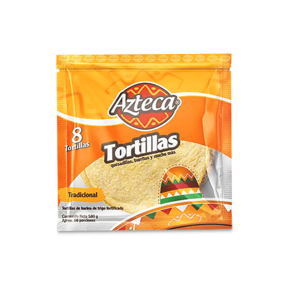 TORTILLA AZTECAX25CMX580GRX8UND CX12UND