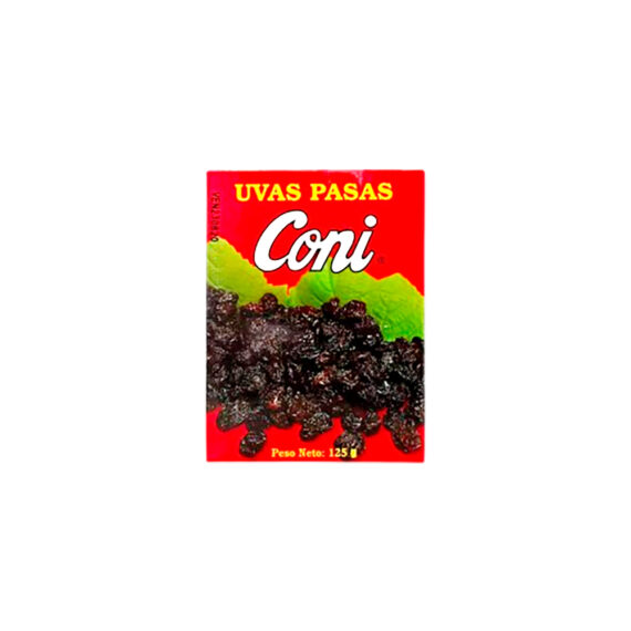 UVAS PASAS CONIx125GR Cx40UND