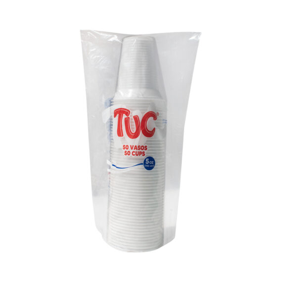 VASO 7 ONZ BLANCO TUCX50 Cx60UND