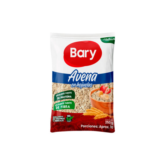 AVENA EN HOJUELAS BARYx250GR PQx48UND