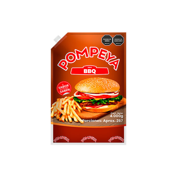 BBQ POMPEYA BOLSONx4000GR Cx6UND