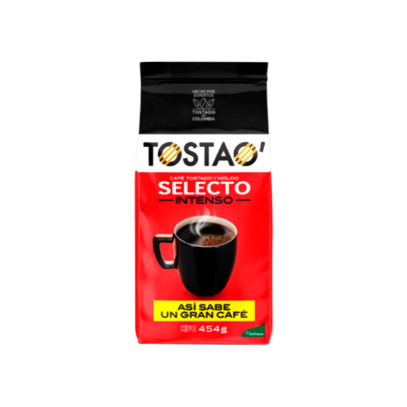 CAFE TOSTAO SELECTO INTENSOX454GR CX18UN