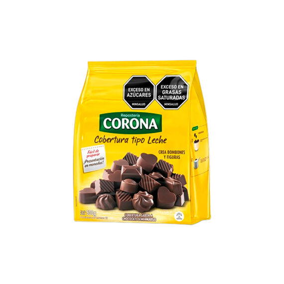 COBERTURA DE LECHE CORONAx500GR Cx24UND