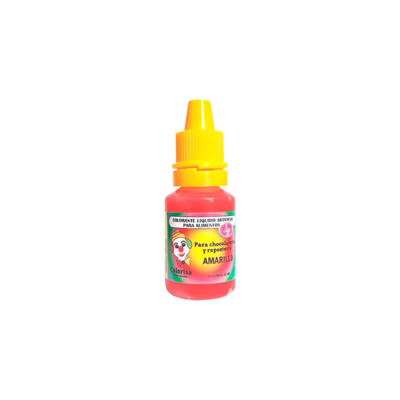 COLOR LIQUIDO JG AMARILLOX12ML CX12UND