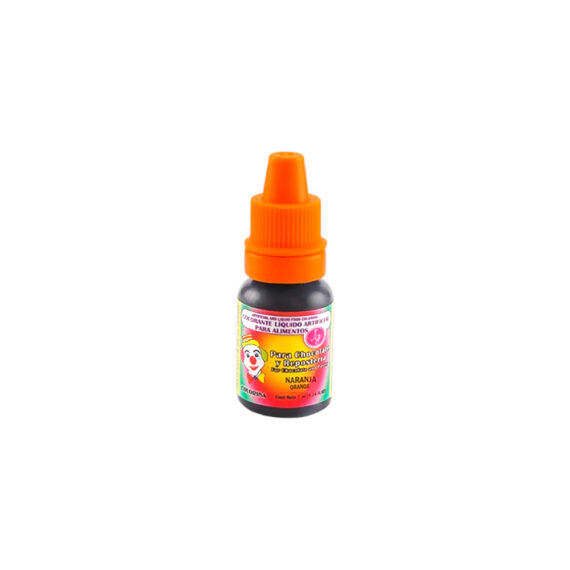 COLOR LIQUIDO JG NARANJAx7ML Cx12UND