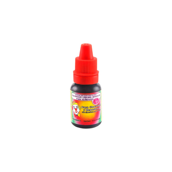 COLOR LIQUIDO JG ROJOX12ML CX12UND