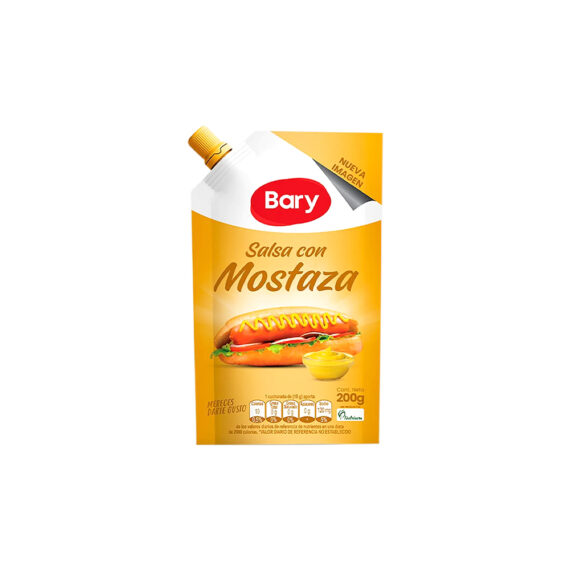 MOSTAZA BARYx200GR Cx24UND