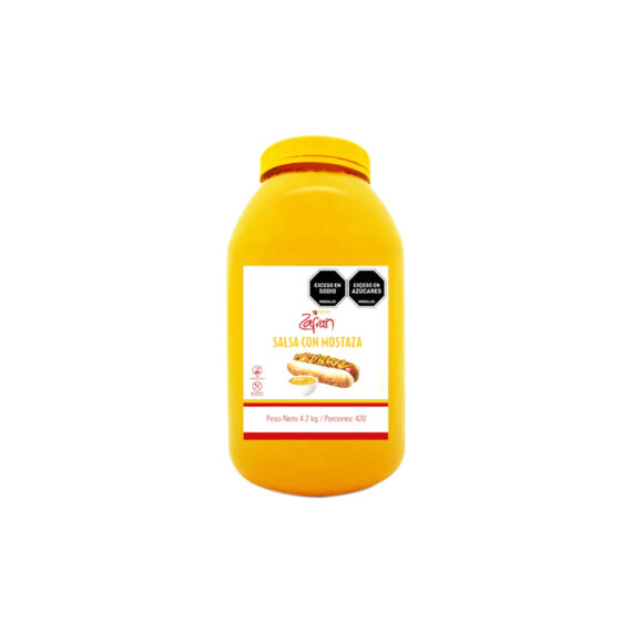 MOSTAZA ZAFRANx4.2KILO Cx4UND