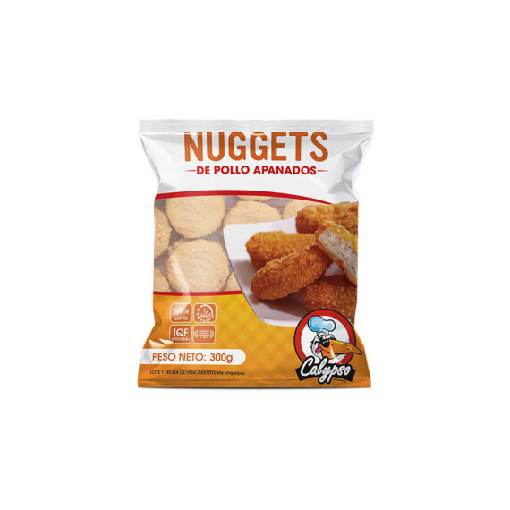 NUGGETS DE POLLO CALYPSOx300GR Cx20UND