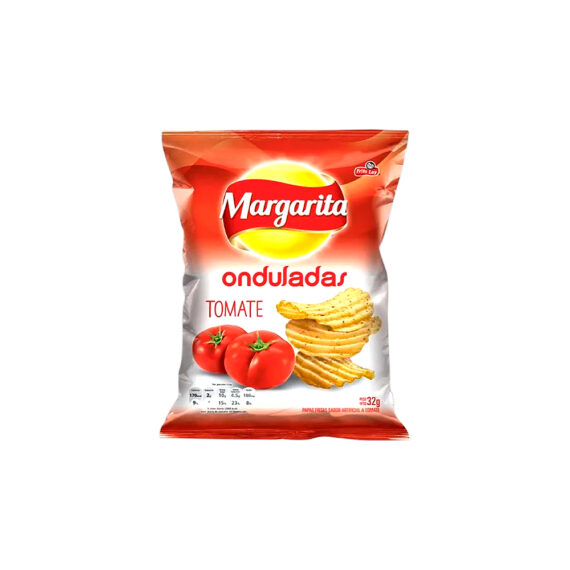 PAPA MARGARITA ONDULADA TOMATEx32GRx10UN