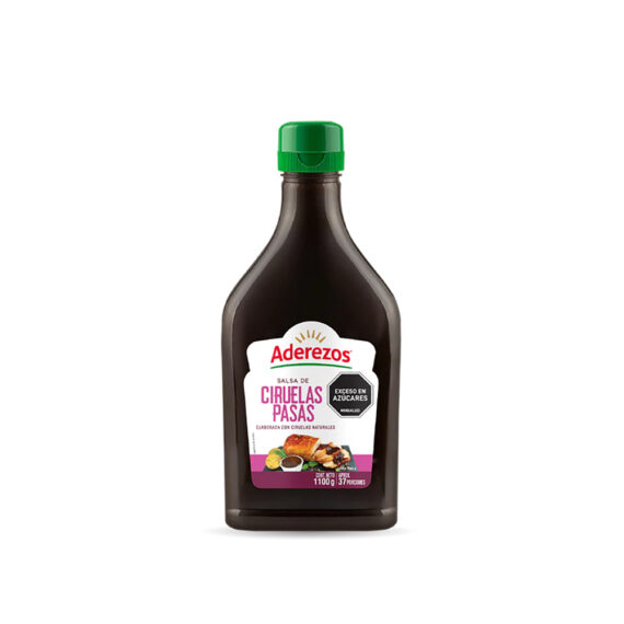 SALSA CIRUELAS PASASx1100GR PET ADEREZOS