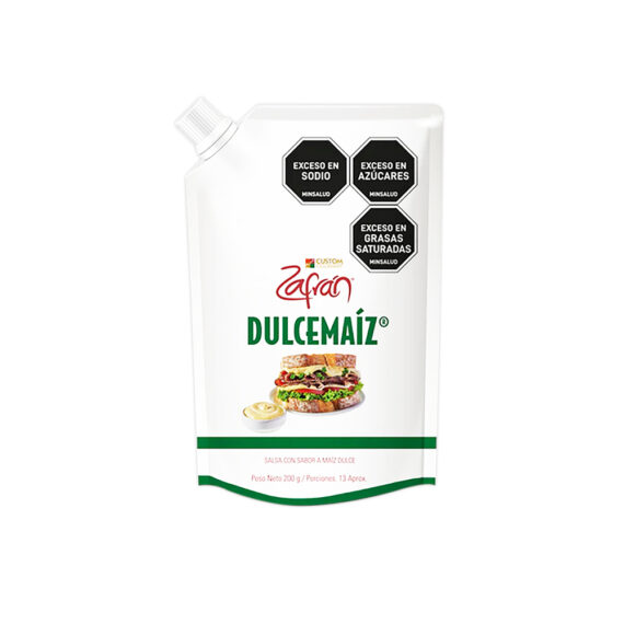 SALSA DULCE MAIZ ZAFRANx200GR Cx12UND