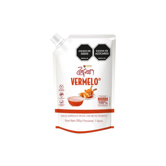 SALSA VERMELO ZAFRANx200GR Cx12UND
