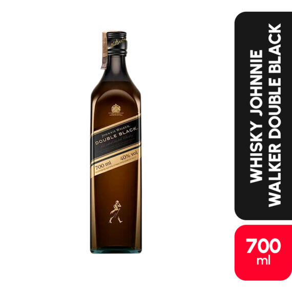 WHISKY JOHNNIE WALKER DOUBLE BLACKX700ML