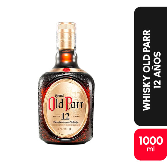 WHISKY OLD PARR 12 AÑOSX1000ML