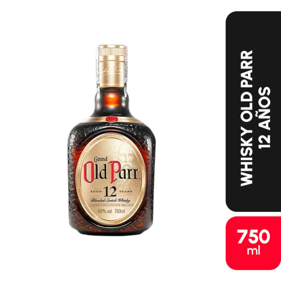 WHISKY OLD PARR 12 AÑOSX750ML