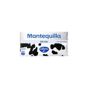 MANTEQUILLA SIN SAL ALPINAX250GR