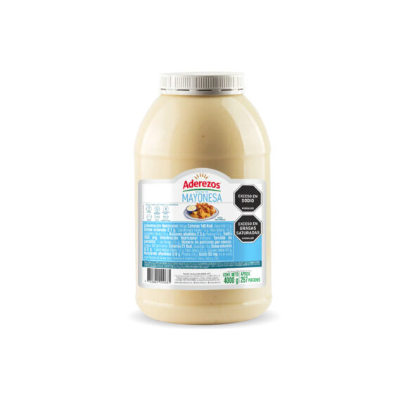 MAYONESA ORIGINAL ADEREZOSx4000GR Cx4UND