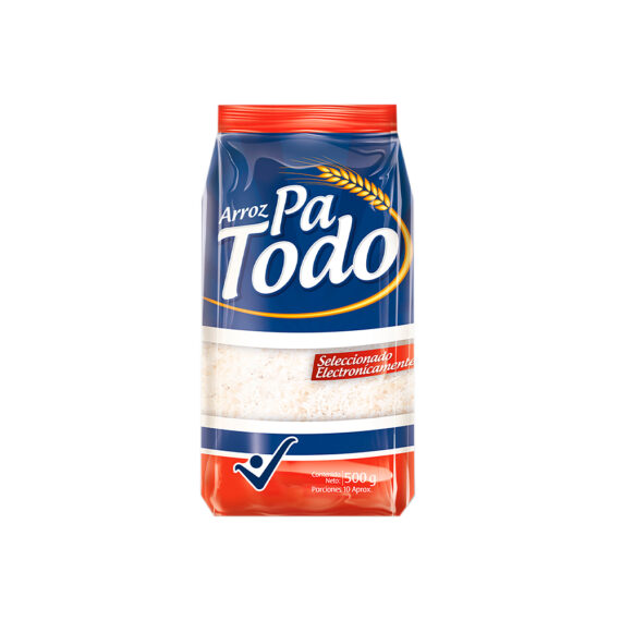ARROZ PA TODOX500GR CX25UND