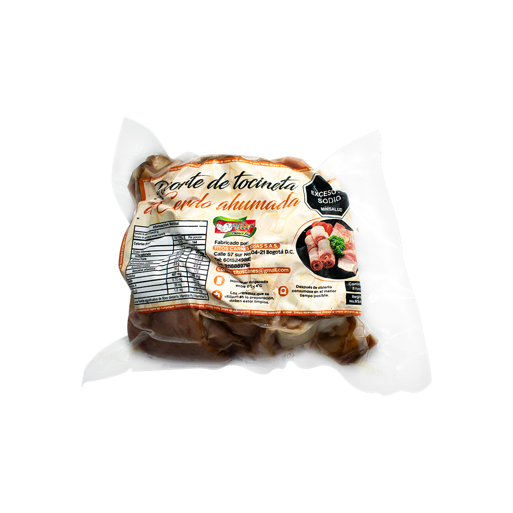 RECORTE DE TOCINO TITOSX500GR