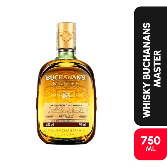 WHISKY BUCHANANS MASTERX750ML