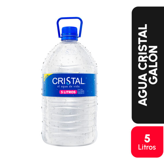 AGUA CRISTAL GALONx5L