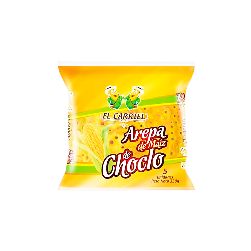 AREPA MAIZ DE CHOCLO EL CARRIELx5UND