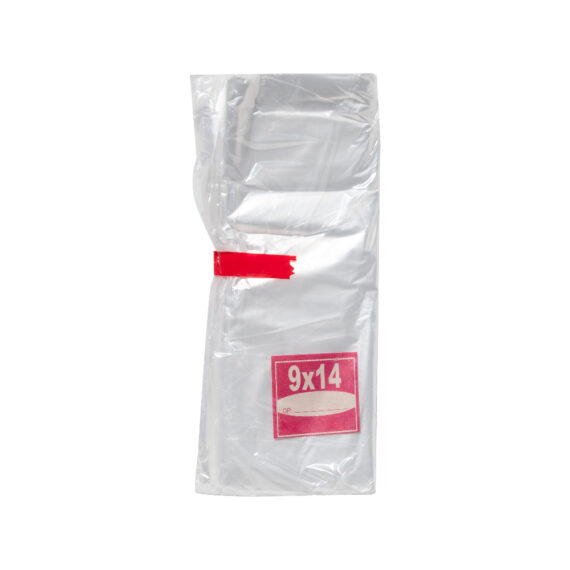 BOLSA 9x14 TRANSPARENTE ZARCOPLASTX300UN