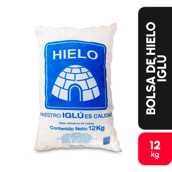 BOLSA DE HIELO IGLUx12KG