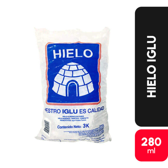BOLSA DE HIELO IGLUx3KG