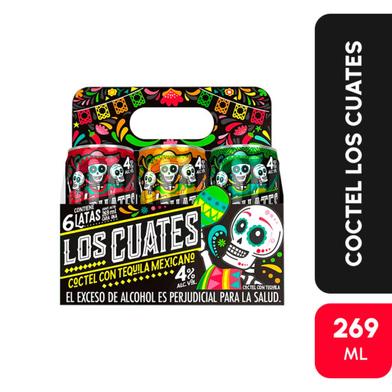 COCTEL LOS CUATESx269ML Cx6UND