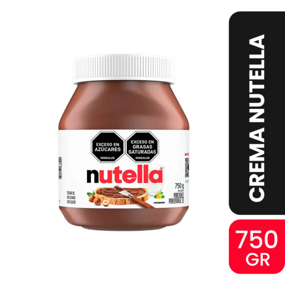 CREMA NUTELLA CACAO LECHE FCOx750