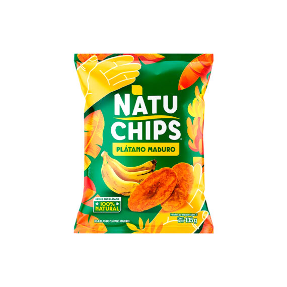 NATUCHIPS PLATANO MADUROx135GR