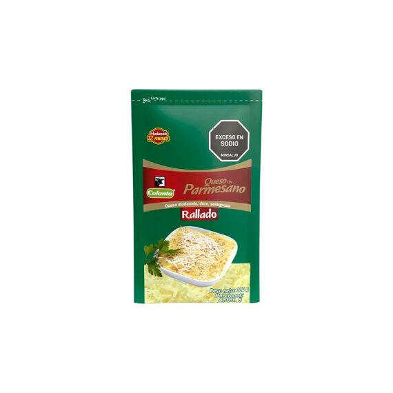 QUESO PARMESANO RALLADO COLANTAx100GR