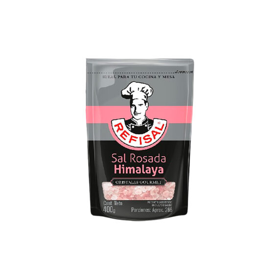 SAL ROSADA HIMALAYA REFISALx400GR CX12UN