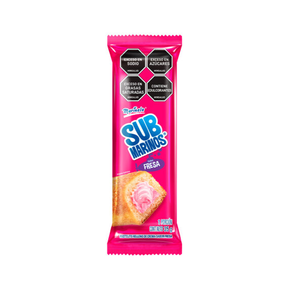 SUBMARINOS  FRESA BIMBOx35GR