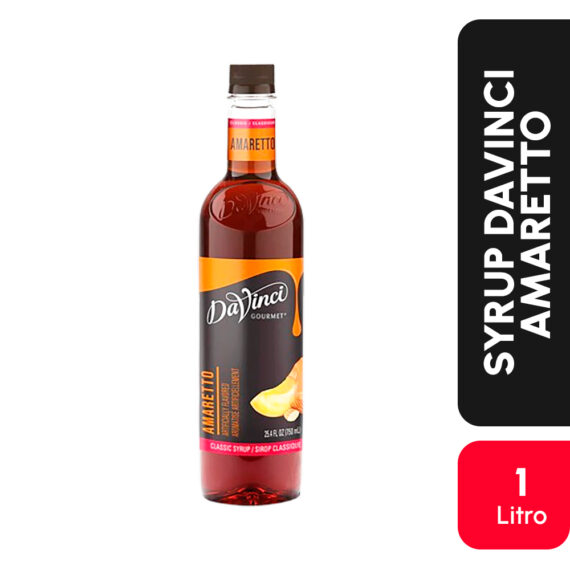 SYRUP DAVINCI AMARETTOX1LT