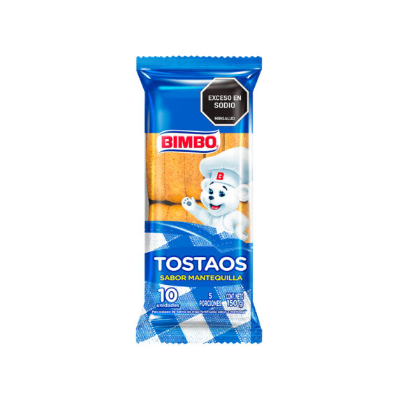 TOSTADAS MANTEQUILLA BIMBOx150GR