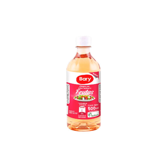 VINAGRE SABOR FRUTAS BARYx500ML Cx24UND