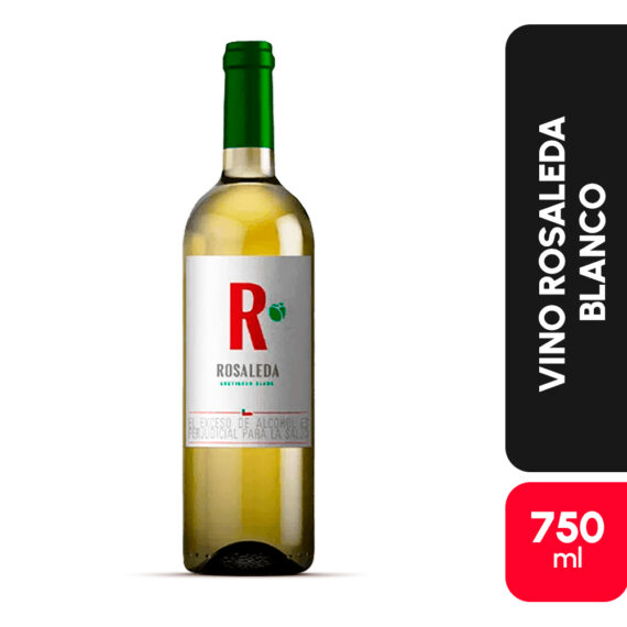 VINO ROSALEDA BLANCOx750ML DISlICORES