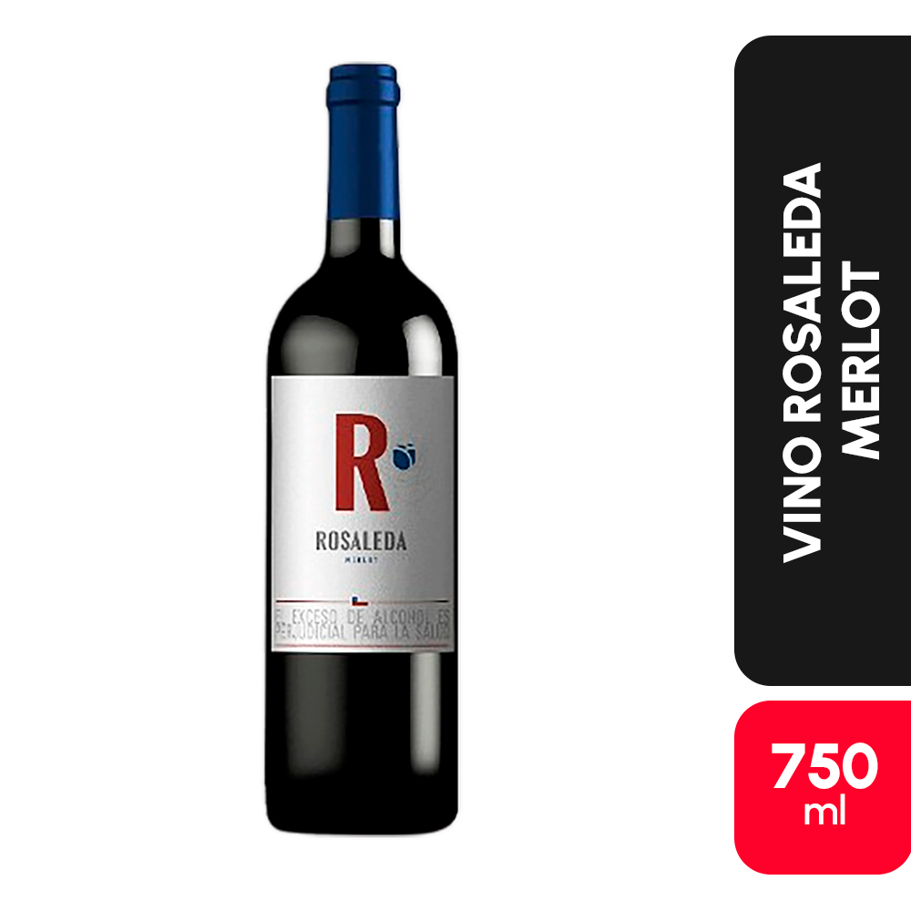 VINO ROSALEDA MERLOTx750ML DISLICORES
