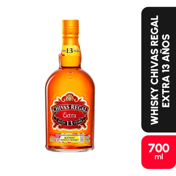 WHISKY CHIVAS REGAL EXTRA 13 AÑOSX700ML